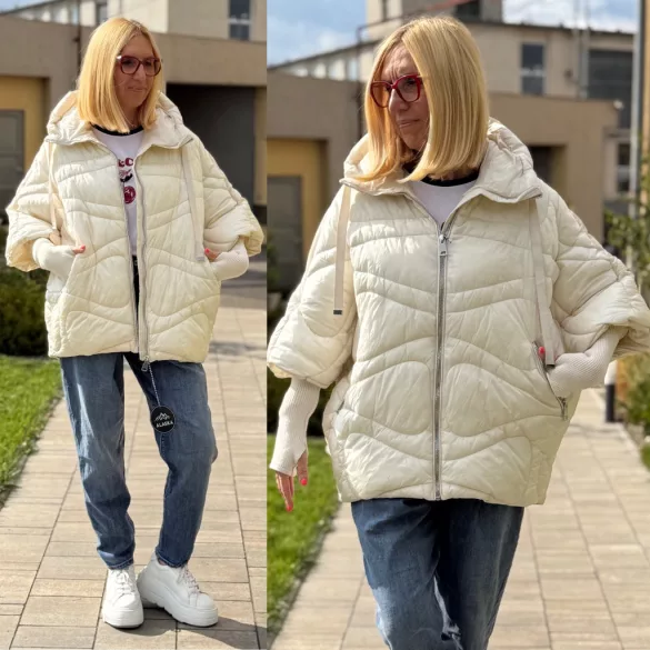 Alaska passzés ujjú dzseki 2969-bézs