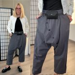 SUN ülepes  nadrág 6360 - szürke