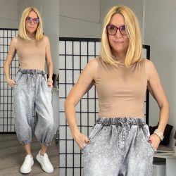 Noja ujjatlan felső Z1039 - barna