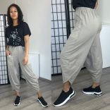 Astra zsebes pamut nadrág-taupe