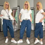 Wendy Trendy farmer 926007- sötétkék