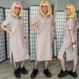 Britni kapucnis tenisz ruha  HM5005-latte