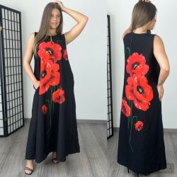 Picasso ujjatlan zsebes ruha 0976-11