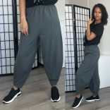 Astra zsebes pamut nadrág-szürke