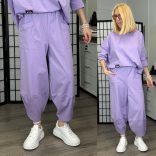 Natura nadrág oversize felsővel  6171-ibolya