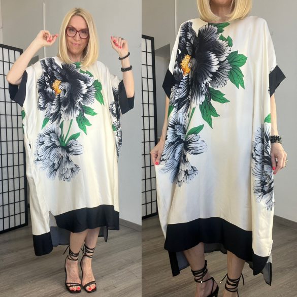 Lux Luna nyári ruha 50220-fekete