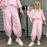 Natura nadrág oversize felsővel  6171-rózsaszín