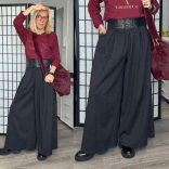 Dorothy bőszárú nadrág 1617-fekete