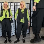 Wendy Trendy elegáns nadrág 791101-fekete