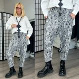 SUN Crash szaggatott ülepes nadrág 6470 - tyúkláb minta