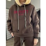 T'estimo I love you  2 részes melegítőszett 6621-712- csokibarna