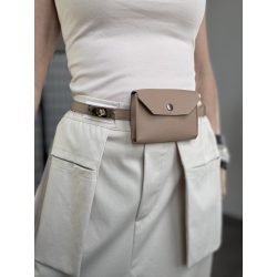 Állítható övtáska - barna