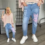 S Woman elasztikus ülepes farmer JUST SW1849-világoskék