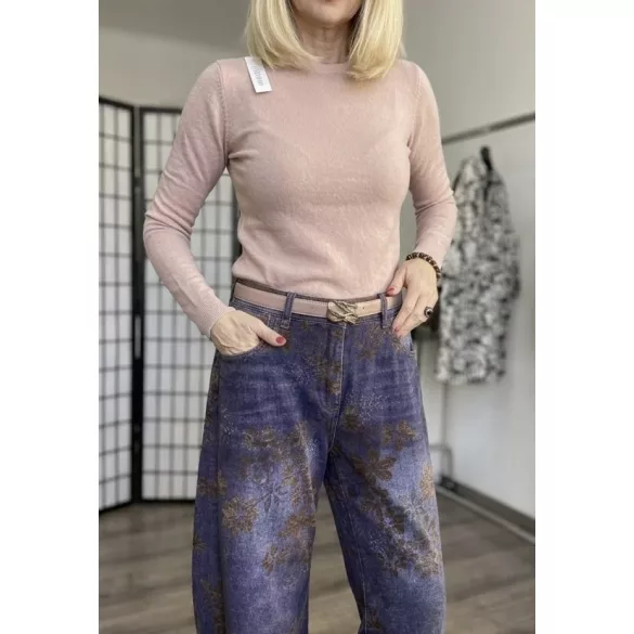 Cashmere hosszúujjú aláöltöző-púder